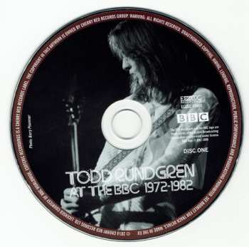 3CD/DVD/Dobozkészlet Todd Rundgren: At The BBC 1972-1982