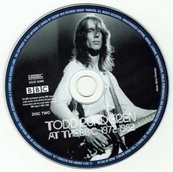3CD/DVD/Dobozkészlet Todd Rundgren: At The BBC 1972-1982
