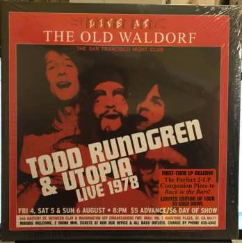 2LP Utopia: Live At The Old Waldorf LTD | CLR