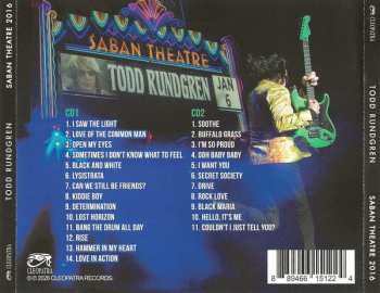 LP Todd Rundgren: Saban Theatre 2016 (blue Marble Color Vinyl)