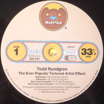 LP Todd Rundgren: The Ever Popular Tortured Artist Effect LTD