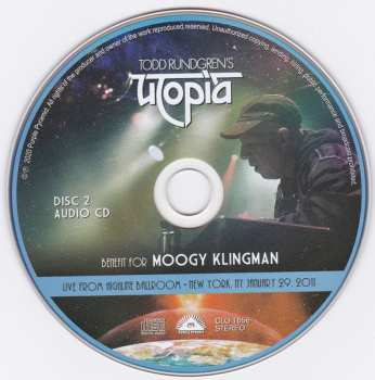 4CD/2DVD/Dobozkészlet Utopia: Benefit For Moogy Klingman