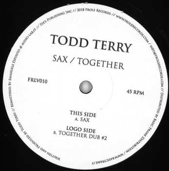 LP Todd Terry: Sax / Together