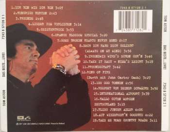 CD Tom Astor: Das Beste ... Live !