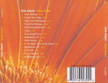 CD Tom Grant: Solo Piano