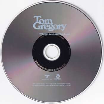 CD Tom Gregory: Things I Can't Say Out Loud