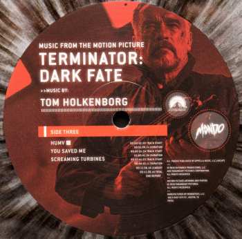 2LP Tom Holkenborg: Terminator: Dark Fate (Music From The Motion Picture) CLR