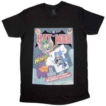 Merch Tom & Jerry: Tom & Jerry Unisex T-shirt: Batman Comic (small) S