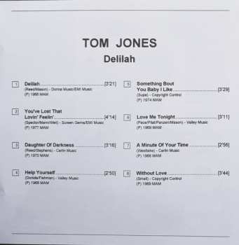 CD Tom Jones: Delilah
