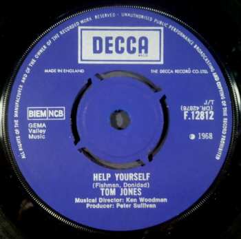 Album Tom Jones: Help Yourself