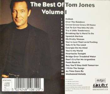 CD Tom Jones: The Best Of Tom Jones - Volume 1