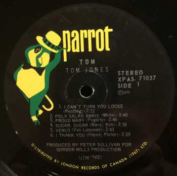 LP Tom Jones: Tom