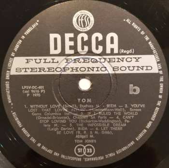 LP Tom Jones: Tom
