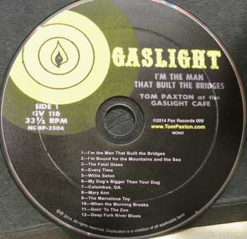 CD Tom Paxton: I'm The Man That Built The Bridges