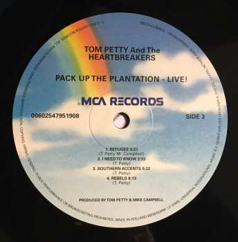 2LP Tom Petty And The Heartbreakers: Pack Up The Plantation Live!