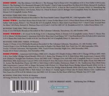 4CD/Dobozkészlet Tom Petty: The Broadcast Archives