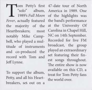 4CD/Dobozkészlet Tom Petty: The Broadcast Archives