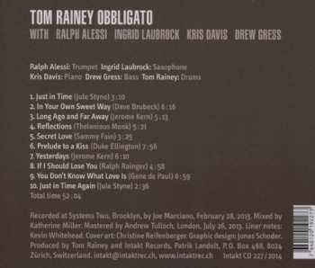 CD Tom Rainey: Obbligato