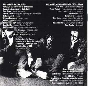 CD Tom Rush: Tom Rush / Wrong End Of The Rainbow
