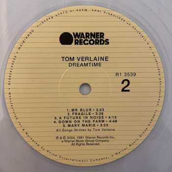 4LP/Dobozkészlet Tom Verlaine: Souvenir From A Dream: The Tom Verlaine Albums (1979-1984) LTD | CLR