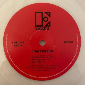 4LP/Dobozkészlet Tom Verlaine: Souvenir From A Dream: The Tom Verlaine Albums (1979-1984) LTD | CLR