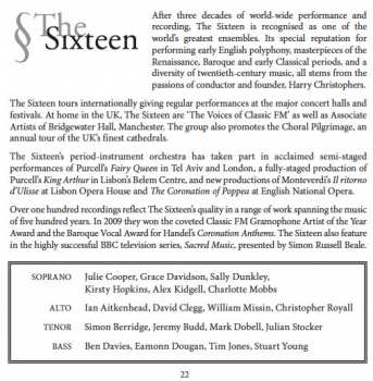 CD The Sixteen: Hail, Mother Of The Redeemer