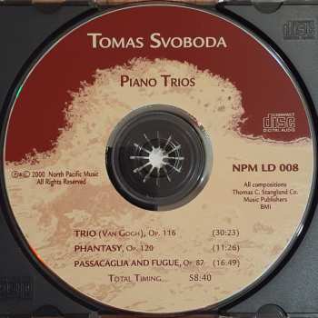 CD Tomáš Svoboda: Piano Trios
