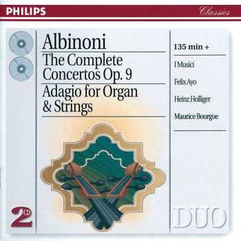 2CD Tomaso Albinoni: Concerti Op. 9 / Adagio