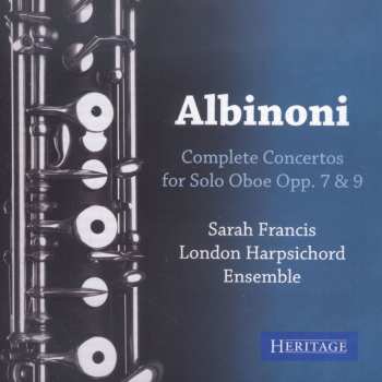 Album Tomaso Albinoni: Oboenkonzerte Op.7 Nr.3,6,9,12