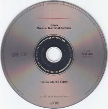 CD Tomasz Stanko Septet: Litania ‎– Music Of Krzysztof Komeda