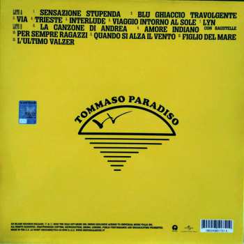 LP Tommaso Paradiso: Sensazione Stupenda