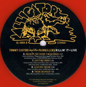 LP Tommy Castro And The Painkillers: Killin' It Live CLR