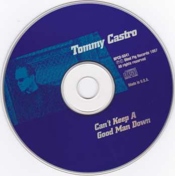 CD Tommy Castro: Can't Keep A Good Man Down