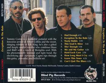 CD Tommy Castro: Exception To The Rule