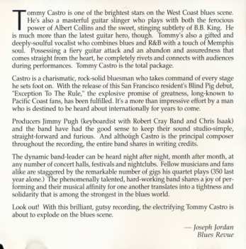 CD Tommy Castro: Exception To The Rule