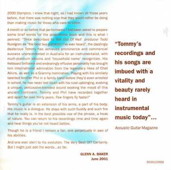 2CD Tommy Emmanuel: The Very Best Of Tommy Emmanuel, C.G.P.