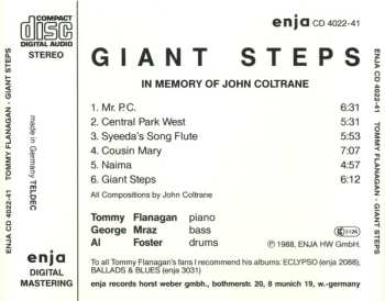 CD Tommy Flanagan: Giant Steps (In Memory Of John Coltrane)