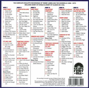 6CD Tommy James & The Shondells: Celebration: The Complete Roulette Recordings 1966 - 1973