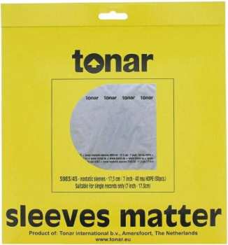 Audiotechnika Tonar Nostatic 7" Sleeves