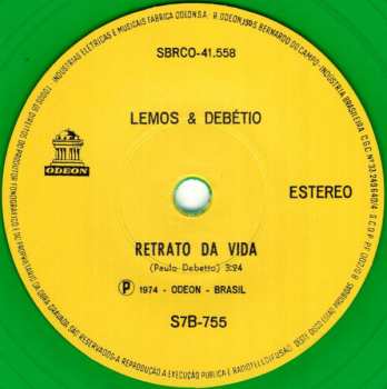 SP Toninho Lemos: Morro Do Barraco Sem Água / Retrato da Vida LTD | CLR