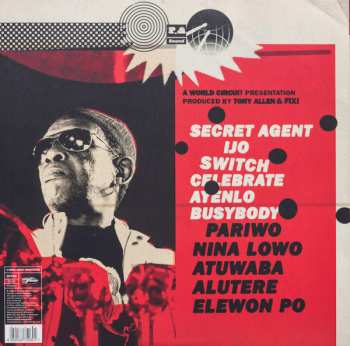 2LP Tony Allen: Secret Agent