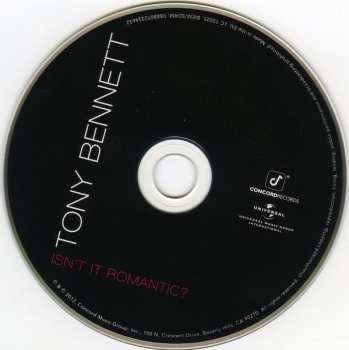 CD Tony Bennett: Isn't It Romantic?