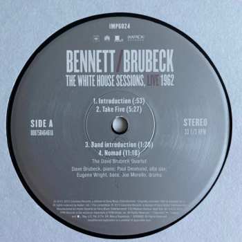 2LP Tony Bennett: The White House Sessions, Live 1962