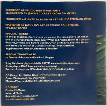 CD Tony McManus: Singing Sands