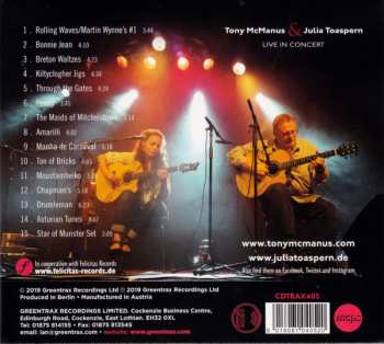 CD Tony McManus: Live In Concert