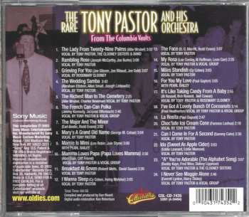 CD Tony Pastor And His Orchestra: The Rare Tony Pastor And His Orchestra From The Columbia Vaults