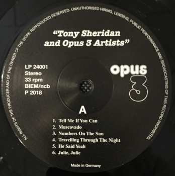 LP Tony Sheridan: Tony Sheridan and Opus 3 Artists