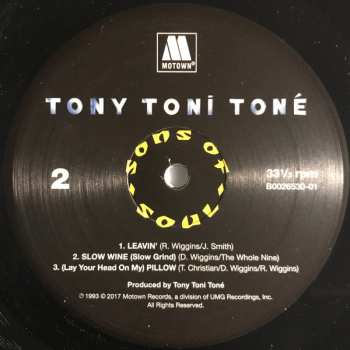 2LP Tony! Toni! Toné!: Sons Of Soul