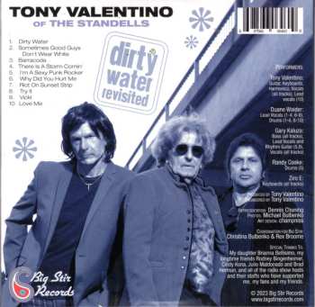CD Tony Valentino: Dirty Water Revisited