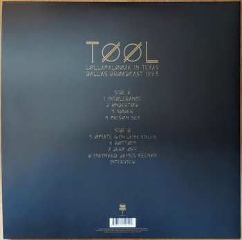 LP Tool: Lollapalooza In Texas: Dallas Broadcast 1993 LTD | CLR